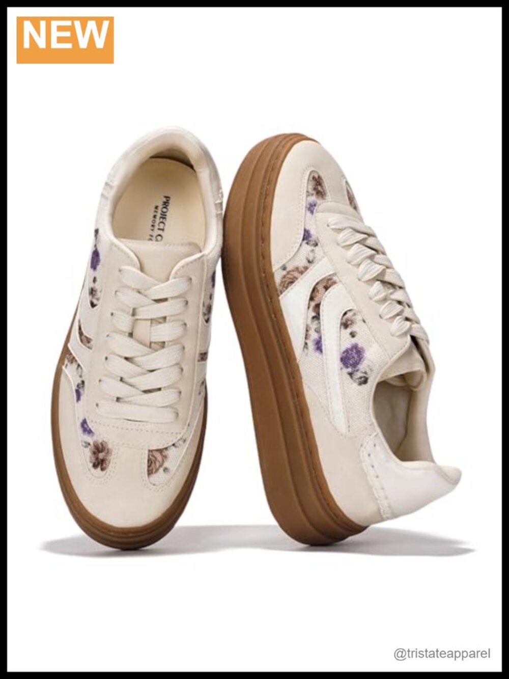 Womens Platform Sneakers Lightweight Lace-Up Memory Foam Walking Shoes
